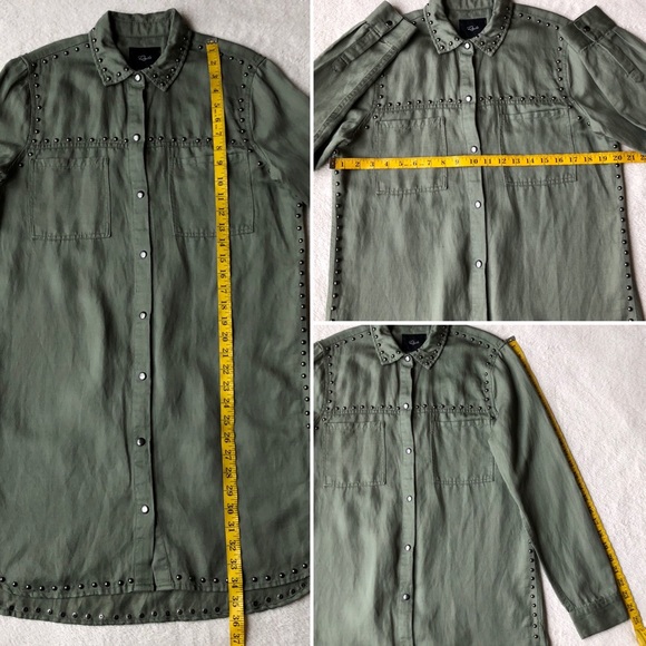 Rails Bowie Studded Dress in Sage - Picture 7 of 7